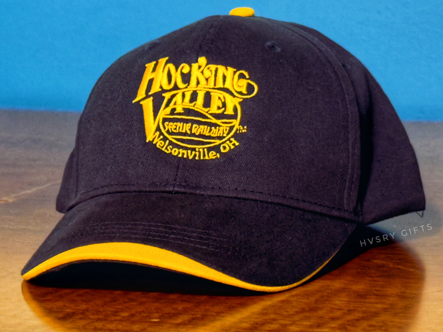 Blue & Yellow HVSRy Hat