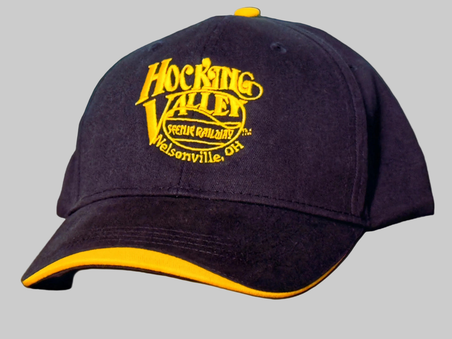 Blue & Yellow Hocking Valley Scenic Railway Hat