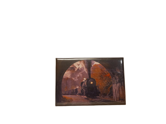 STEAM TRAIN MAGNET
