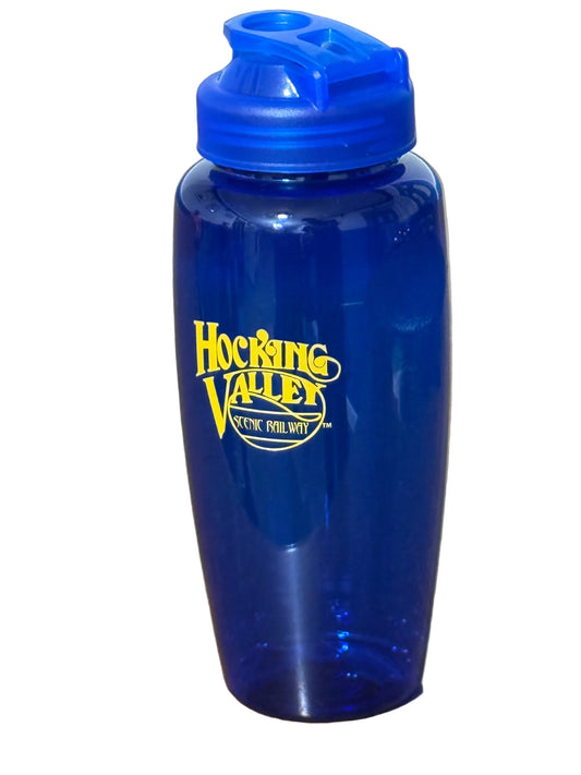 Hocking Valley Scenic Railway 30oz Water Bottle – Blue
