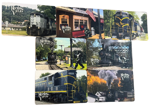 Hocking Valley Scenic Railway Photo Magnet – Milepost Series