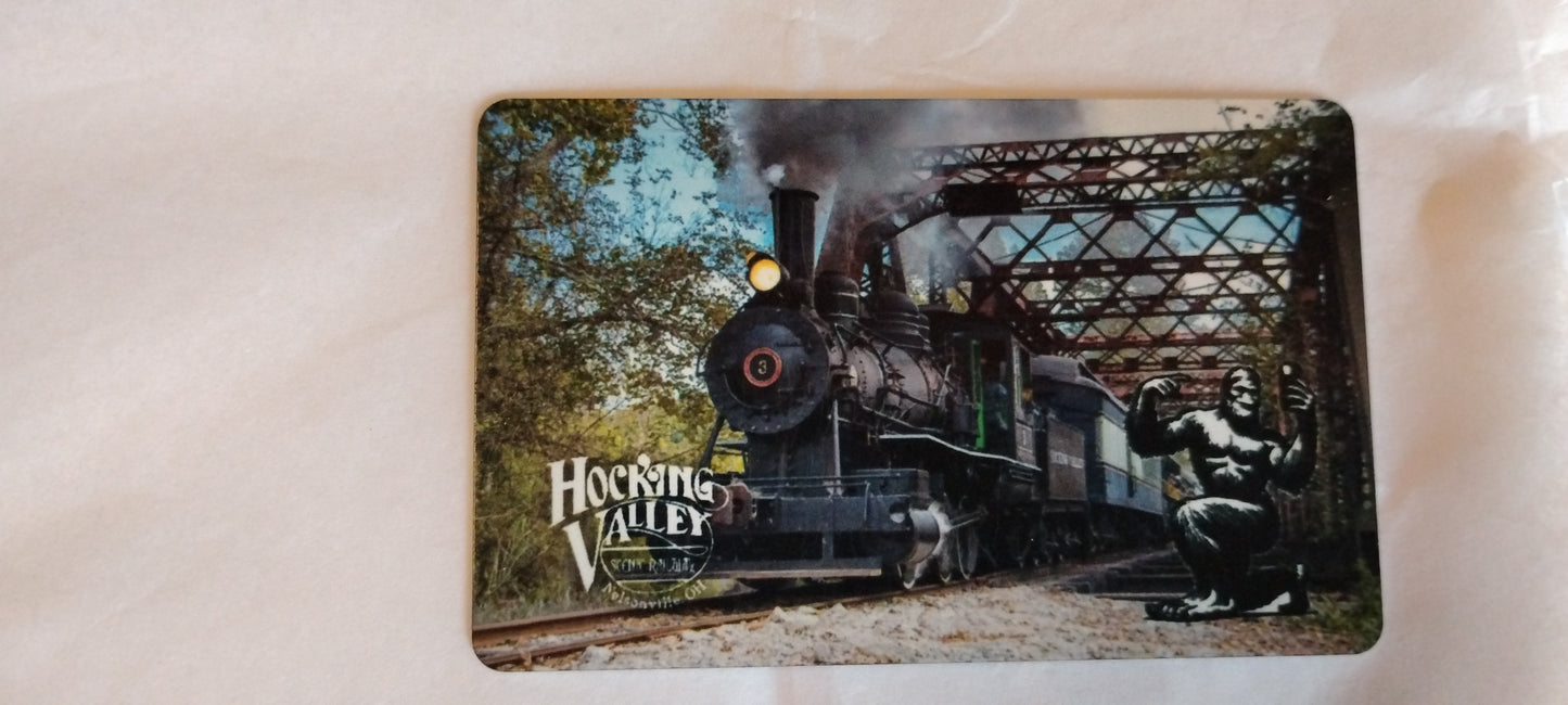 Hocking Valley Scenic Railway Photo Magnet – Milepost Series